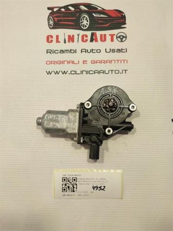 MOTORINO ALZAVETRO ANTERIORE SINISTRO HONDA Insight 1° Serie 72255TM8E01 (09)