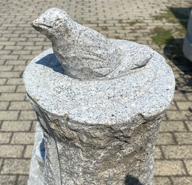 Fontana mulino ad acqua in pietra granito - Foto 4
