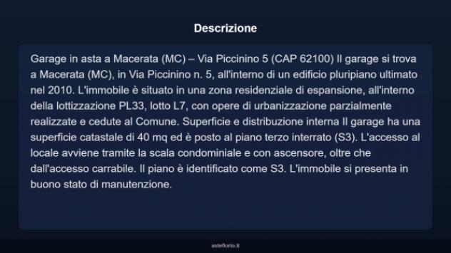 Immobile in asta di 40 m² in vendita a Macerata - Foto 4