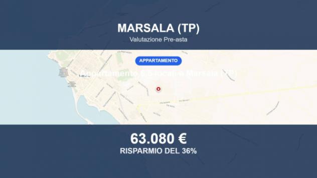 Immobile in asta di 125 m² con più di 5 locali in vendita a Marsala