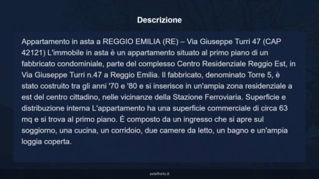 Immobile in asta di 63 m², box auto in vendita a Reggiolo - Foto 8