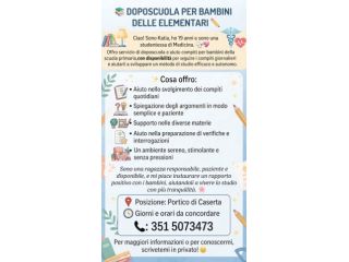 DOPOSCUOLA PER BAMBINI DELLE ELEMENTARI