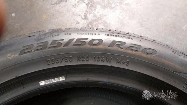 2 gomme 235 50 20 pirelli a285 - Foto 6