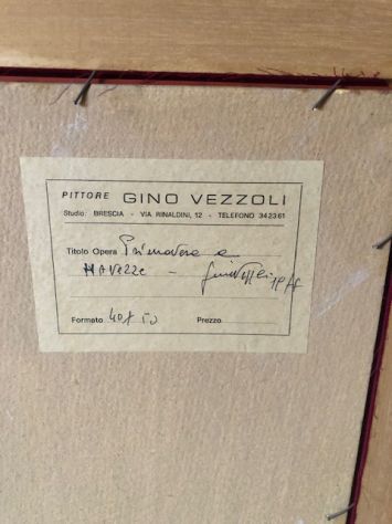 Quadro Gino Vezzoli autenticato - Foto 2