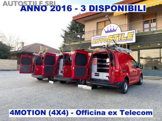 VOLKSWAGEN Caddy 2.0 TDI 122CV 4Motion 4X4 OFFICINA EX TELECOM rif. 23854945 - Foto 2