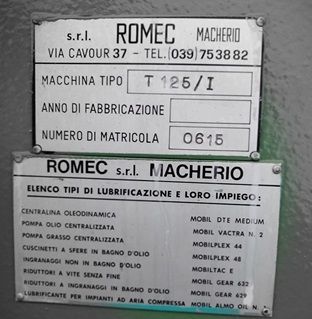 PIEGATRICE ROMEC 4000 X 125 TON - Foto 8