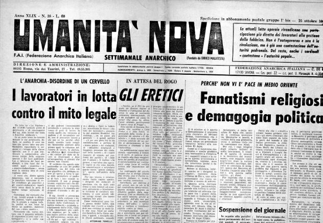 Umanità Nova - Sei numeri