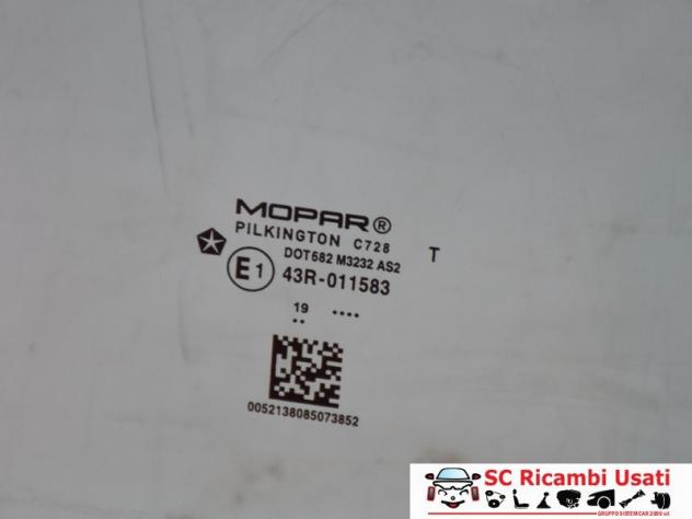 Vetro Scendente Destro Fiat 500 Ev Elettrica 52138085 - Foto 2