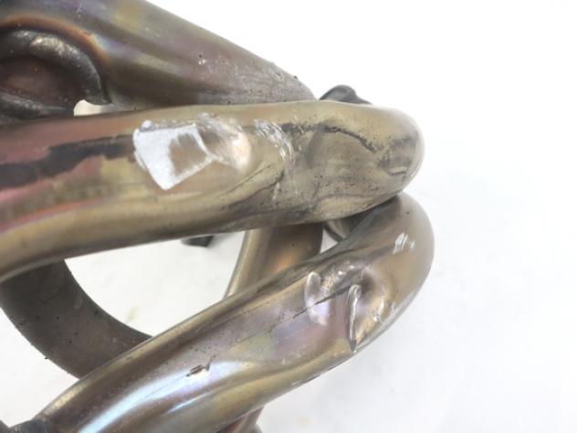 KAWASAKI Z 900 391780479 COLLETTORE DI SCARICO ZR900S 25 - 26 EXHAUST MANIFOLD CON AMMACCATURE - Foto 9