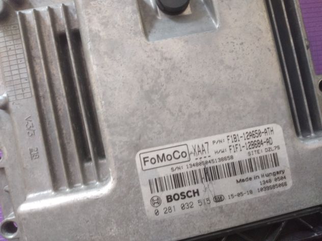 ECU FORD FIESTA FOCUS 1.5 0281032515 F1B1-12A650-ATH EDC17C57 Centralina Motore - Foto 2