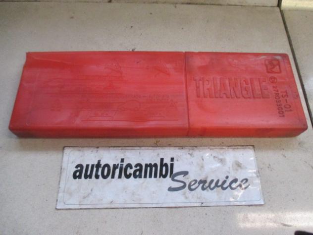 27R033001 TRIANGOLO EMERGENZA PEUGEOT 206 1.4 D 50KW 5M 3P (2005) RICAMBIO USATO