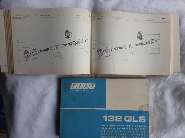 FIAT 132GLS/ 132 GL  ANNO 1975 ORIGINALI - Foto 2