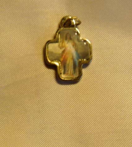 GESU' MISERICORDIOSO MEDAGLIETTA IN METALLO -
