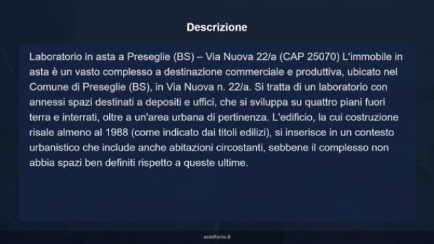 Immobile in asta di 1204 m² in vendita a Preseglie - Foto 4