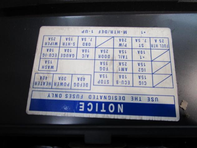 55303-02080 CRUSCOTTO INFERIORE TOYOTA COROLLA SW 1.4 B 71KW 5M 5P (2004) RICAMBIO USATO 55607-02030 - Foto 4