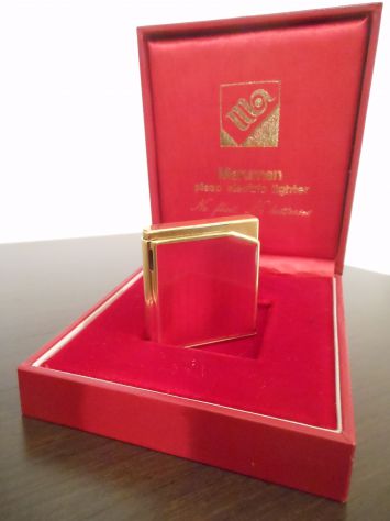 Accendino a gas MARUMAN K 22 G.P. HALLEY DL-12 De Luxe Made in Japan, anni '70. - Foto 9