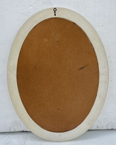Specchio Ovale Color Crema - Foto 4