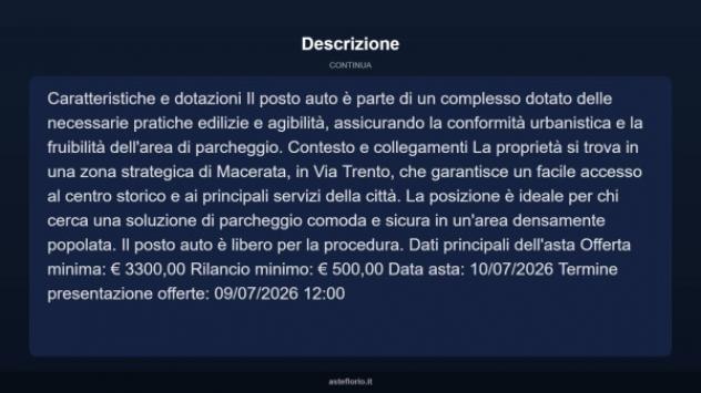 Immobile in asta di 11 m² in vendita a Macerata - Foto 6