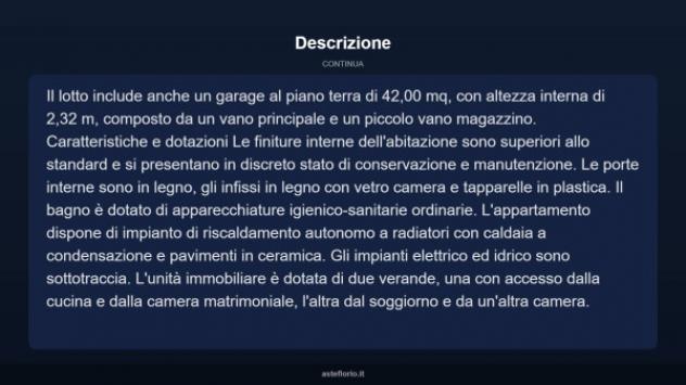 Immobile in asta di 129 m² con più di 5 locali e box auto in vendita a Castelraimondo - Foto 8