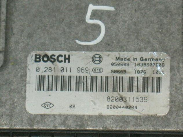0281011969 Ecu Renault Laguna 1.9DCI 120HP 0281011969 8200311539 8200440204 - Foto 2
