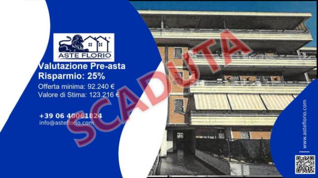 Immobile in asta di 93 m², box auto in vendita a Pomezia