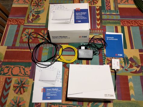 Smart Modem Tim - Modem Wi-Fi per ADSL e FIBRA di Tim. - Foto 2