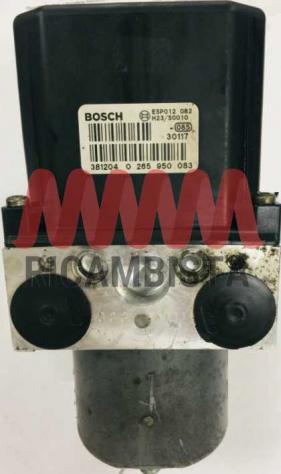 0265225169 Audi RS6 centralina ABS Bosch riparazione