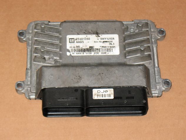 25181280 ECU CENTRALINA MOTORE CHEVROLET CRUZE GM 1.6 AAG5 76.1 5WY1J12A