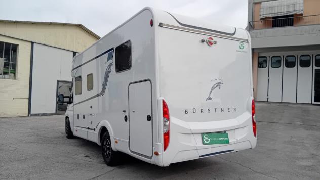 CAMPER BURSTNER DUCATO SEMINTEGRALE 6 POSTI DINETTE BASCULANTE CLIMATIZZATORE LETTO NAUTICO FOTOVOLTAICO CAMPEGGIO USATI GENERALI 1805 - Foto 4