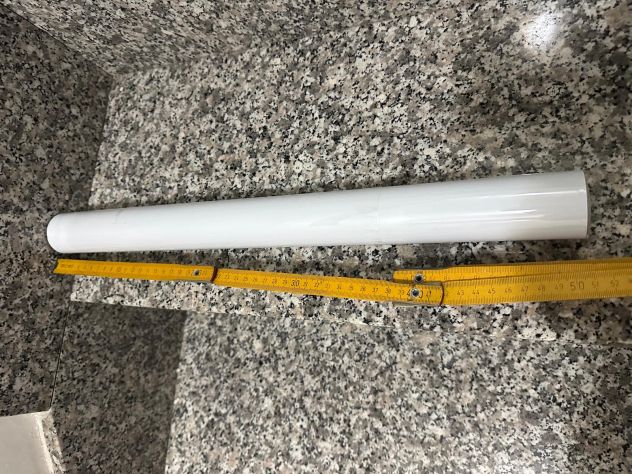 Pellicola wrapping bianca 50 cm di larghezza nuova - Foto 5