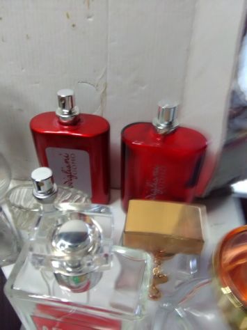 lotto di bottiglie di profumo originali grandezza naturale (1) - Foto 5