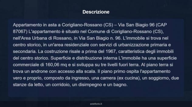 Immobile in asta di 160 m² in vendita a Corigliano-Rossano - Foto 12