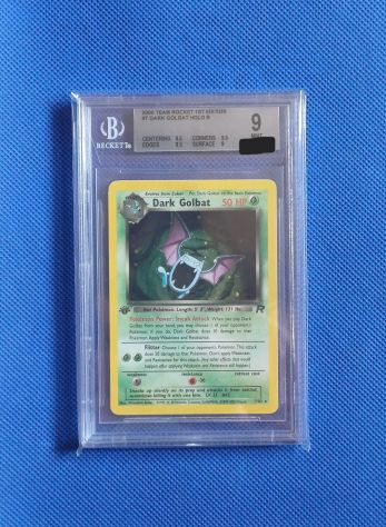 Dark Goldbat holo 1 edizione bgs 9 inglese