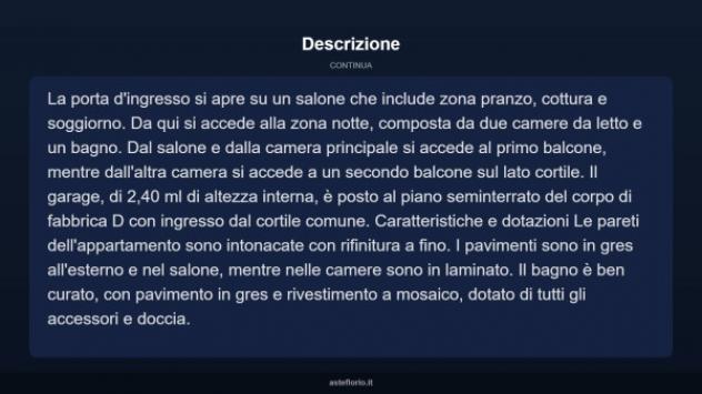 Immobile in asta di 110 m², box auto in vendita a Polverigi - Foto 4