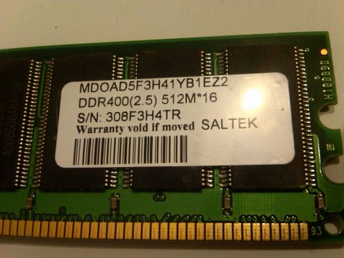 Memoria 512 Mbyte DDR 400 - Foto 2