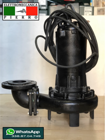 80DL52.2 Elettropompa sommergibile DN80 V400 HP3 industriale acque liquame EBARA