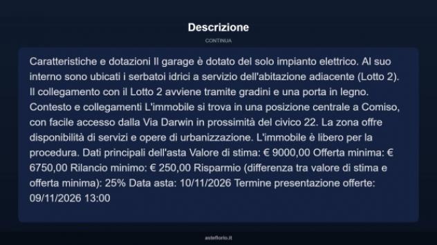 Immobile in asta di 35 m² in vendita a Comiso - Foto 9