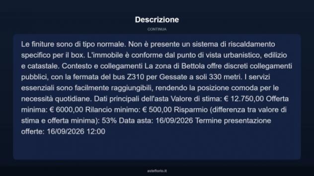 Immobile in asta di 15 m² in vendita a Pozzo d'Adda - Foto 10