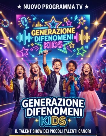 Cerchiamo Giovani talenti CANTANTI per il nuovo programma televisivo