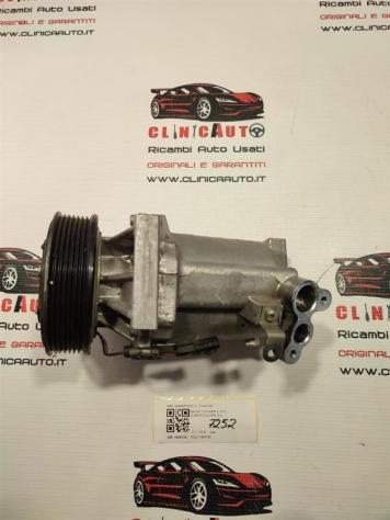 COMPRESSORE A/C DACIA Dokker 1° Serie 926005727R H4M740 gas 1598 (1217) - Foto 3