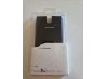 Copricellulare a portafoglio nero, marca Mediacom, Flip Case Phone PAD DUO X500U
