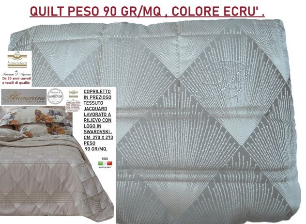 Trapunte Quilt Copriletti Coperte grandi firme  vari modelli prezzi diversi . - Foto 6