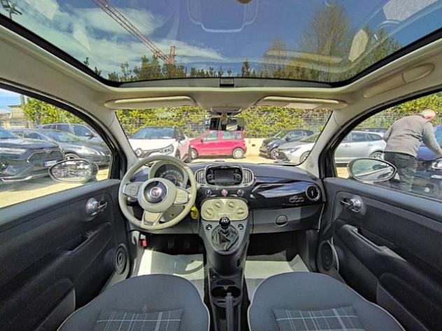 FIAT 500 1.2cc EURO6 69cv TETTO PANORAMA CERCHI IN LEGA rif. 22158491 - Foto 6