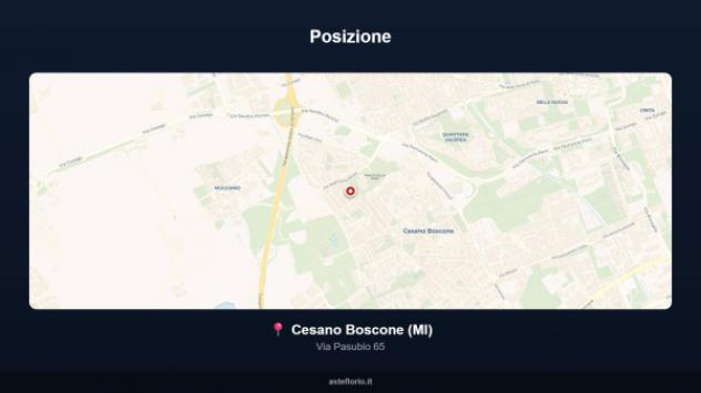 Immobile in asta di 25 m² in vendita a Cesano Boscone - Foto 10