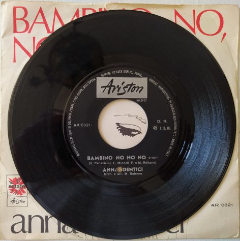 Anna Identici-Bambino No No No-A Questo Punto -45g-1969- - Foto 3