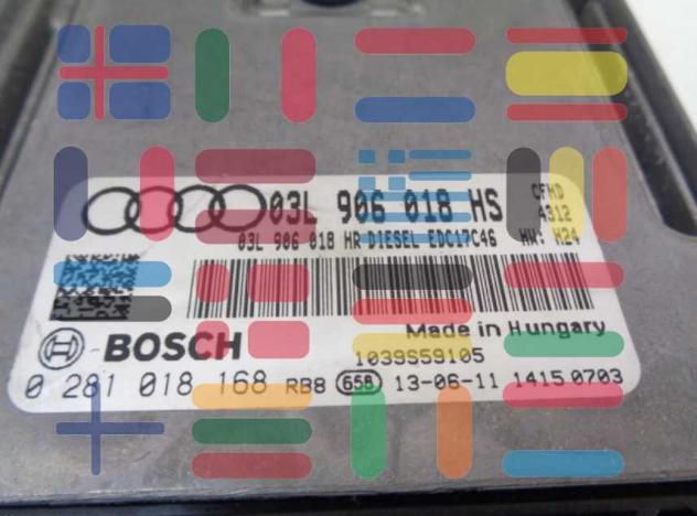 0281018168 03L906018HS Audi A1 2.0 centralina motore Bosch