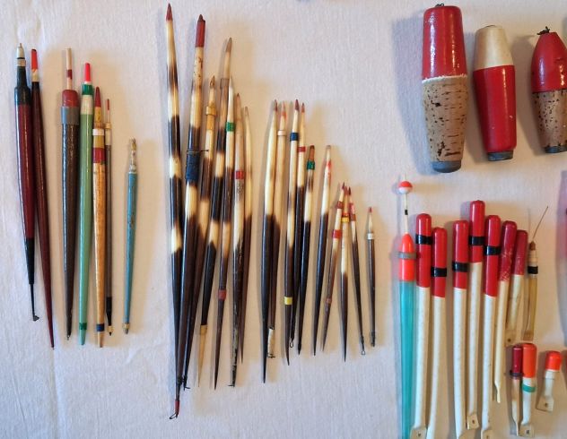 100 Galleggianti da pesca e attrezzatura per fabbricare le esche artificiali - Foto 5