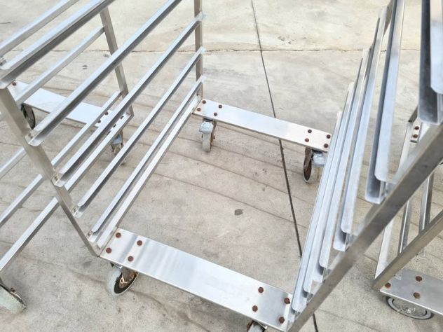 carrelli inox per pasticcerie usati - Foto 5
