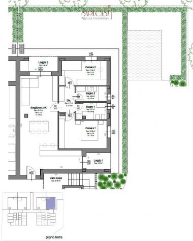 Appartamento con due camere da letto e giardino esclusivo - Foto 17