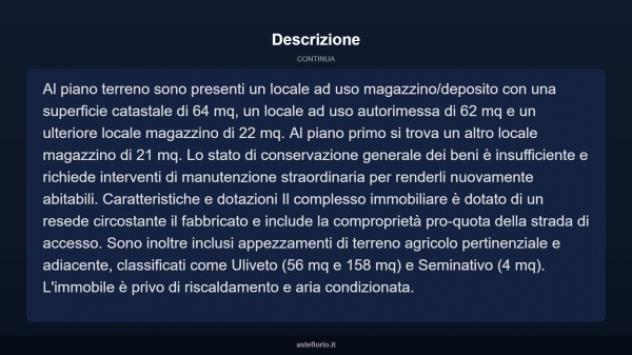 Immobile in asta di 250 m² con più di 5 locali in vendita a Castiglione d'Orcia - Foto 4